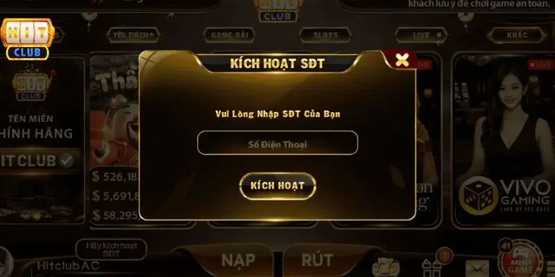 Hướng Dẫn Bảo Mật Tài Khoản Hitclub Bằng Mã OTP 3 Bước Kích Hoạt OTP Hitclub Bảo Vệ Tài Khoản Cấp Tốc